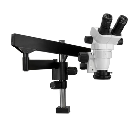 Scienscope SSZ Stereo Zoom Microscope And Polarized LED On Hd Articulating Arm SZ-PK3FX-R3